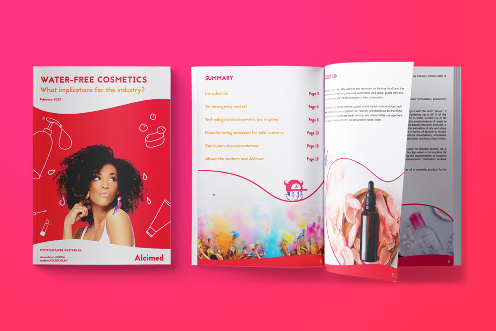 Waterless cosmetics: what impacts for manufacturers by Alcimed